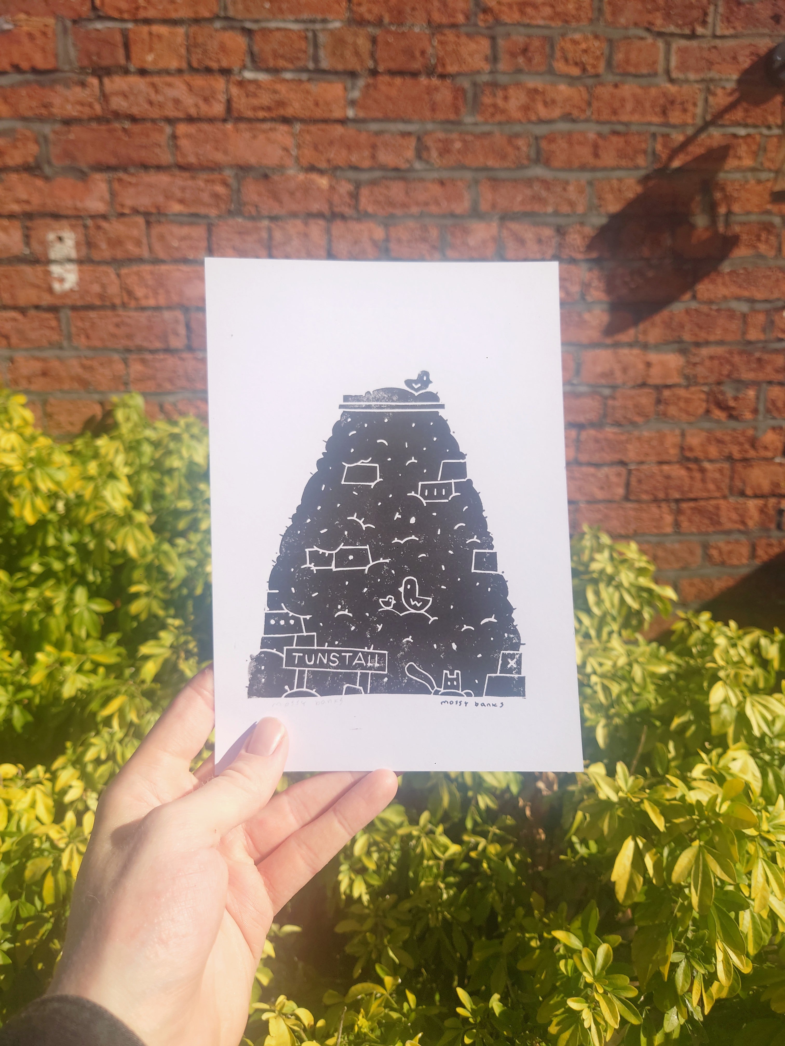 Tunstal Potbank print