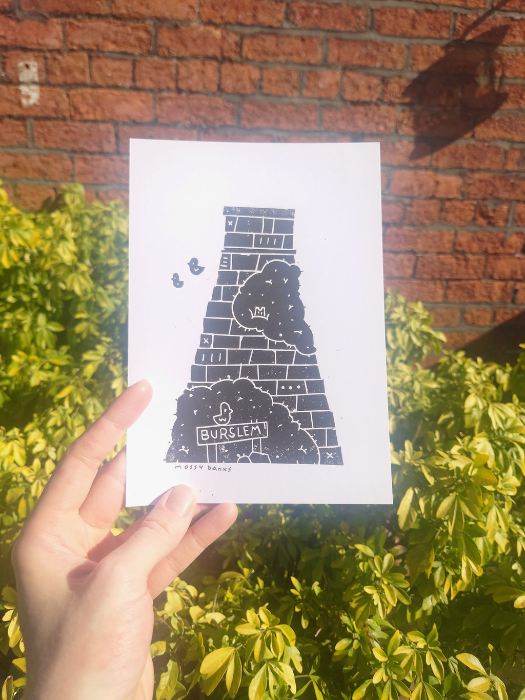Burslem Potbank Print