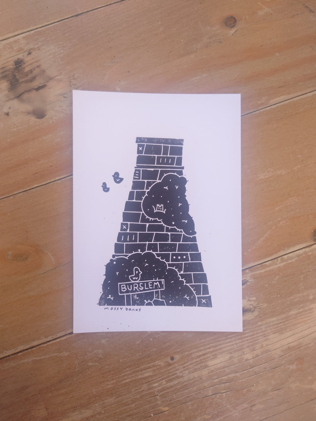 Burslem Potbank Print