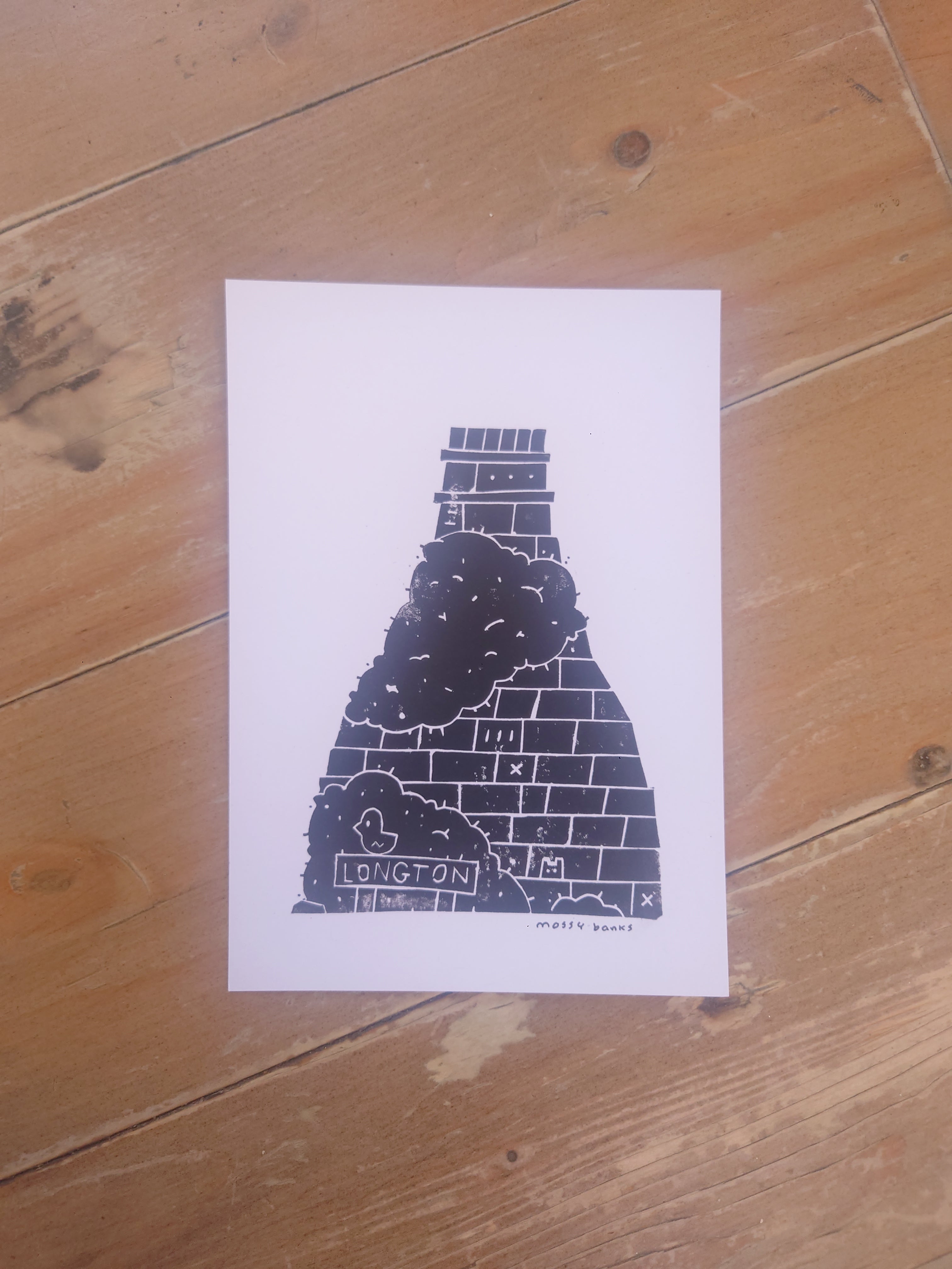 Longton Potbank Print
