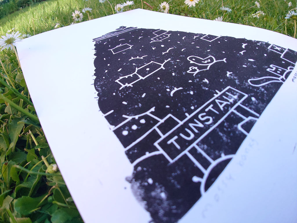 Tunstal Potbank print
